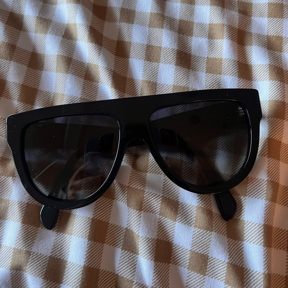 Céline “Shadow” flat-top sunglasses, model CL 41026/S 
 – Made in Italy